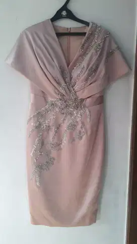 Di Jual Dress Pesta Wanita Warna Salem