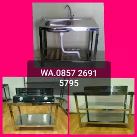 Meja Cuci Piring & Meja kerja dapur