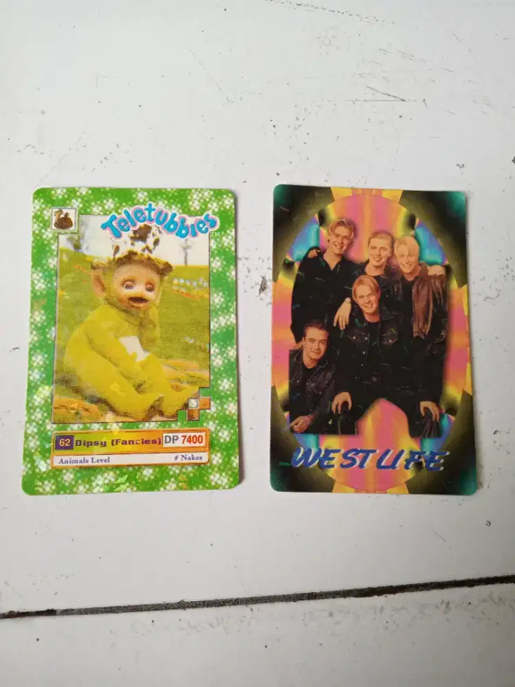 Kartu Hologram Teletubbies DIPSY & Westlife
