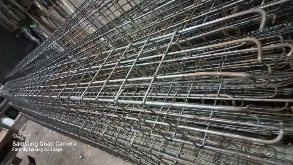Besi rakitan kolom balok reng