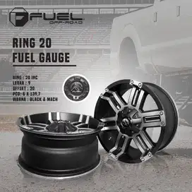 Velg Fuel Gauge, Colour Black and March, Size R 20, ET : 25