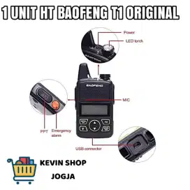 1UNIT HT BaofenG T1 ORIGINAL Charger USB (baru)