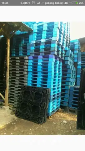 Jual beli palet plastik bekas dan baru semua ukuran harga murah