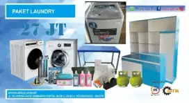 Paket Usaha Laundry Tinggal buka saja