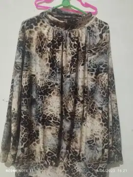 Atasan leopard impor hanya lepas segel