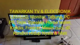 Terima TV led, lcd bekasnya semua merk siap jemput