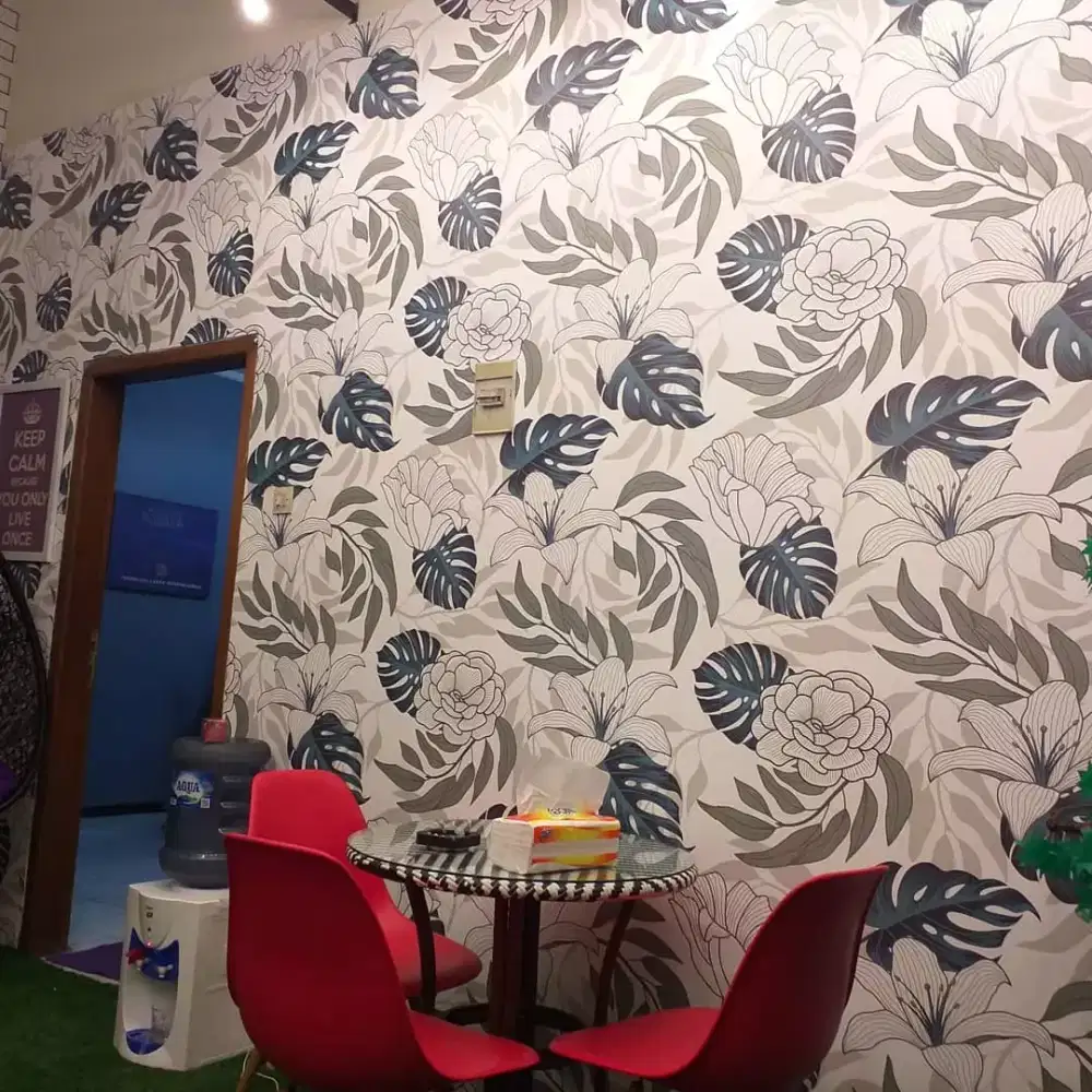 Menerima jasa pasang wallpaper costeam 3D