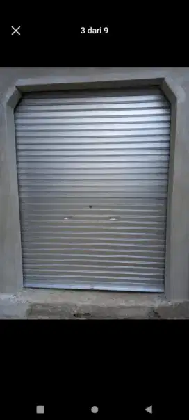 Folding gate rolling door