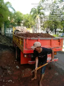 Buang puing senayan