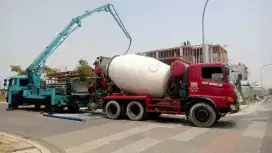 Readymix Beton Cor dan pompa cor