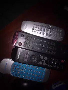 remote tv berbagai macam