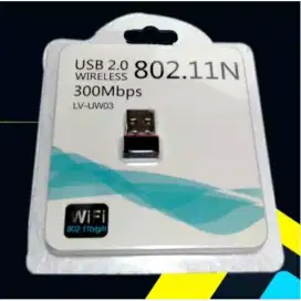 USB Wifi Dongle Penguat Sinyal Wifi dengan CD 300 mbps