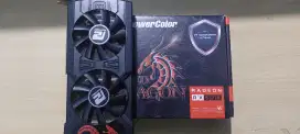 Vga amd RX570 4gb merk Powercolor