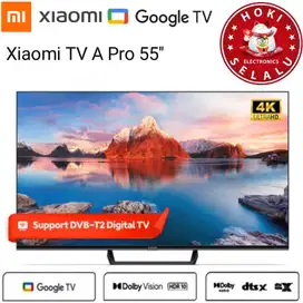 [Google TV] Xiaomi TV 55 Inch A Pro 4K UHD Smart Dolby Vision Atmos TV