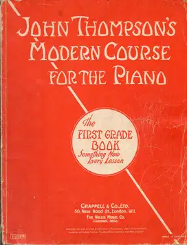 Modern course for the piano