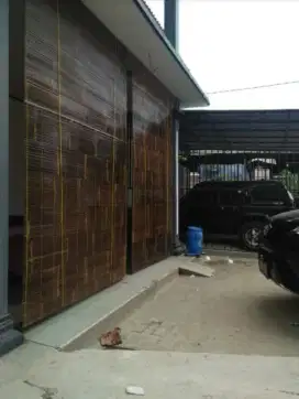 Tirai bambu hitam