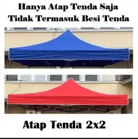 QR Atap ukuran 2*2Meter Biru