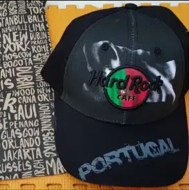 Topi HRC (Hard Rock Cafe) LISBON Original dari Portugal