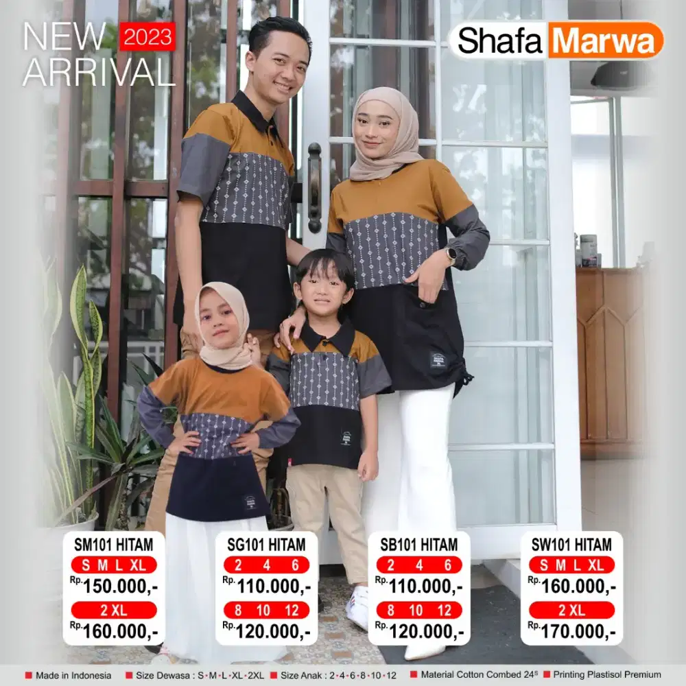 Shafa marwa kode 101 Hitam