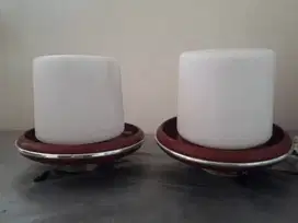 2set Classic Ceiling Lamp Cove S-002 Lampu Plafon Japan Jadul Vintage