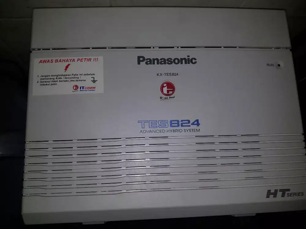Panasonic pabx intercom hotel kantor pabrik hallal bergaransi