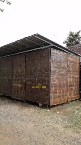 Krey tirai bambu hitam