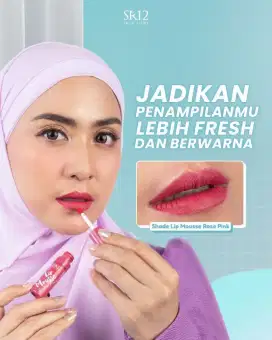 Lip Mousse SR12 bikin bibir cantik awet tahan lama