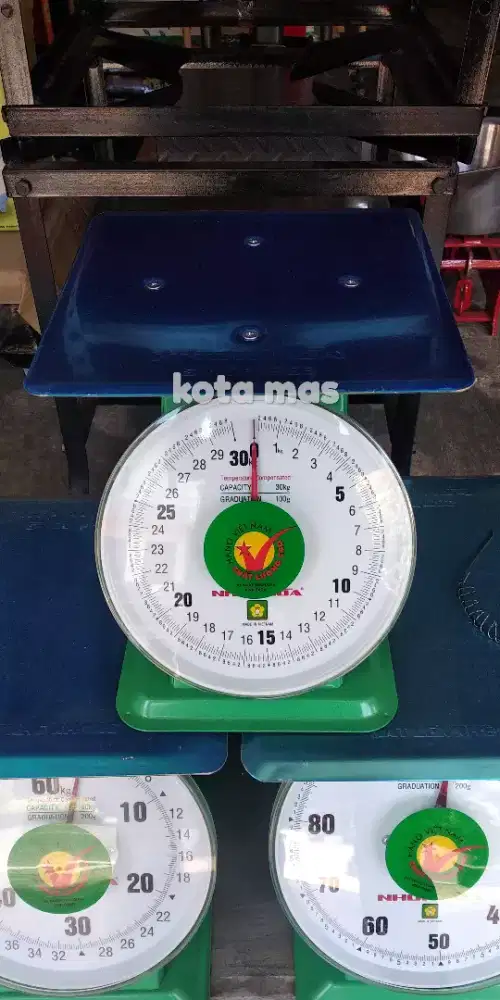 Timbangan Dacin Jarum Duduk Lantai 30kg Nhon Hoa Vietnam Murah Baru