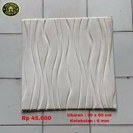 STIKER DINDING FOAM 3D MOTIF SULUR