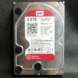 3TB WDC Red NAS Hard Drive - WD30EFRX 3.0TB NASware 2.0 (Grns 14 hari)