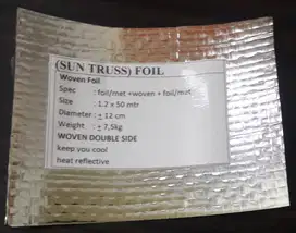 Woven Double Aluminium Foil Insulation + JASA PASANG HARGA BEDA