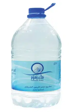 ZAM ZAM WATER KEMASAN GALON 5 LITER