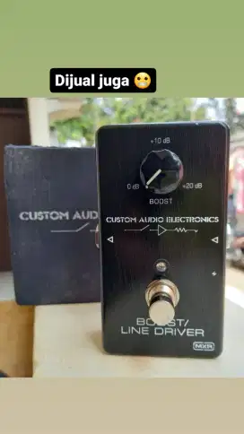 Custom audio electronic boost/line driver mxr cae