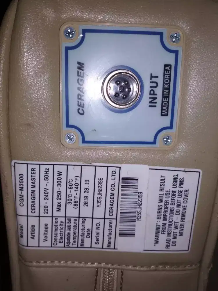 Ceragem master cgm  m3500