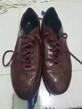 Sepatu Giorgio armani kulit authentic