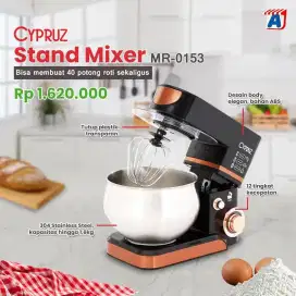 Stand mixer untuk adonan 1.6 kg merek Cypruz
