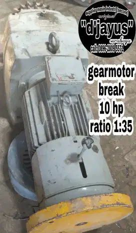 Gearmotor break 10 hp