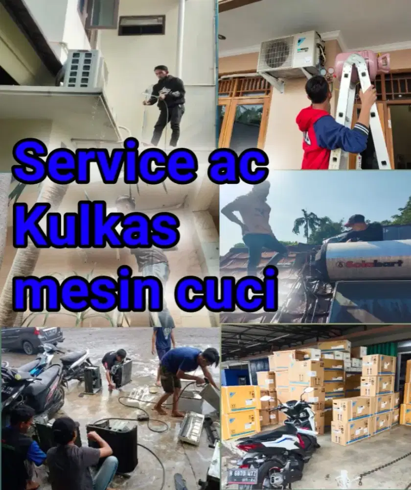 Service Ac , bongkar pasang AC Ciputat Tangerang selatan
