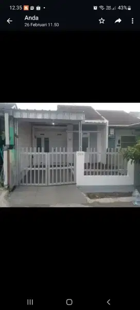 Dijual Rumah Tinggal, puri arraya 1 blok C i/3, (tangan pertama)