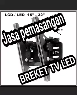 Pemasangan Breket TV LED 20 inch sampai 32 inch