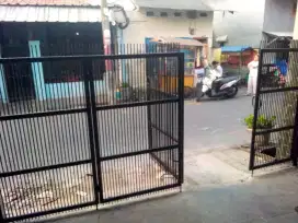 Pagar pipa kombinasi behel