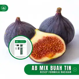 Resep Formula AB Mix Buah Tin Pupuk Pohon Tin