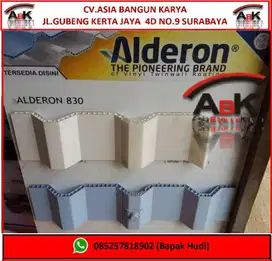 ATAP UPVC ALDERON DOFF + JASA PASANG (HARGA SENDIRI)