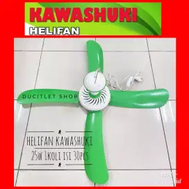 Helifan Mini Plafon-Kipas Angin Baling-Ceiling Gantung Hanging Langit