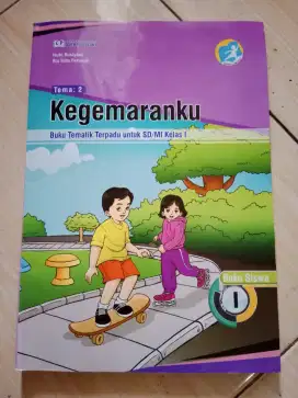 Buku Tema 2 ( Kegemaranku ) Kls 1 SD / MI