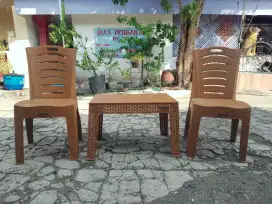Kursi dan Meja plastik