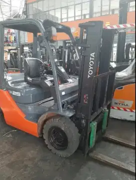 Forklift Bekas 2.5ton Mitsubishi , Toyota, TCM, Caterpilar, Komatsu