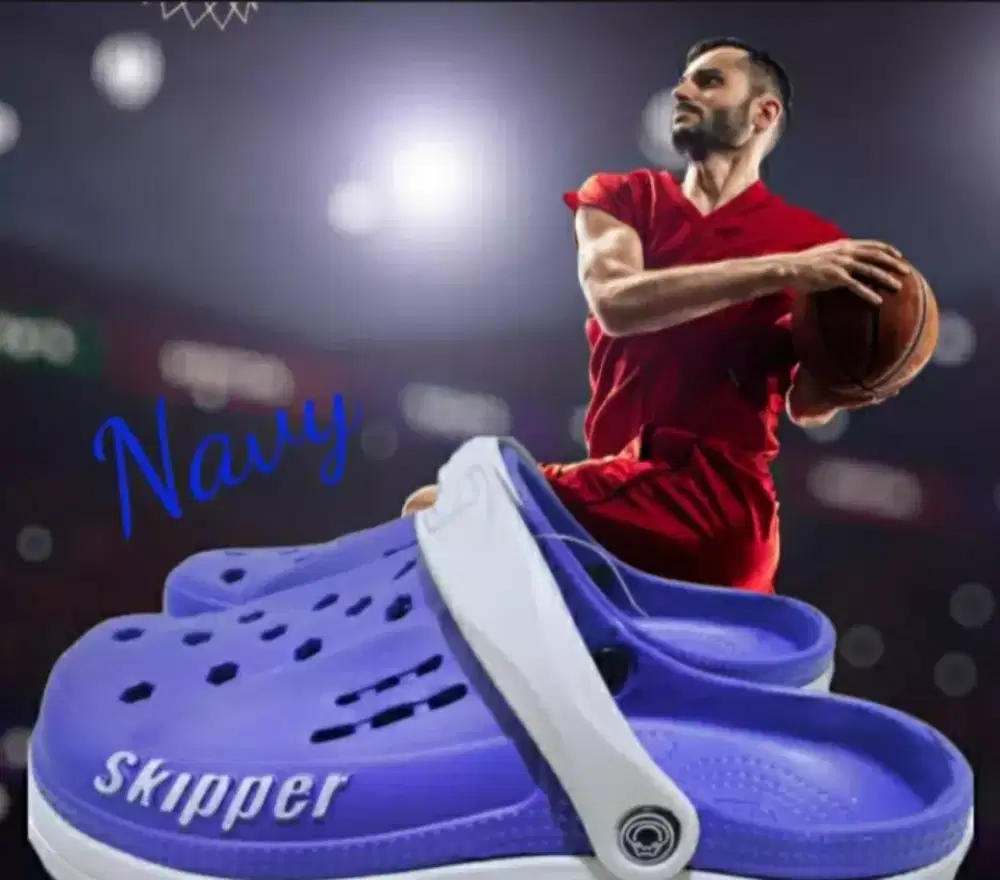 sendal crocs ada 2warna ukuran 42