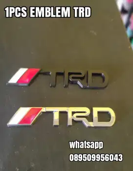 1x sticker EMBLEM TRD