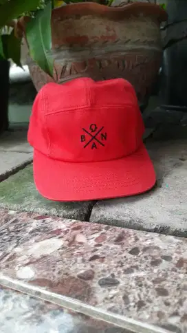 Topi Banana Monster Red 4 Panel